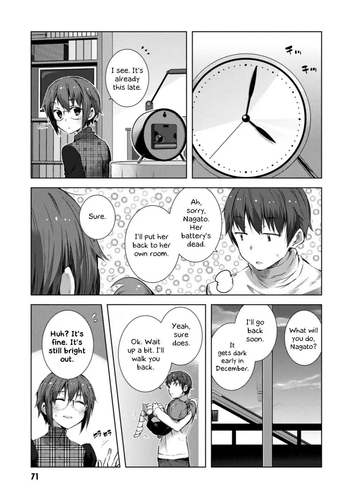 Nagato Yuki-chan No Shoushitsu Chapter 54 4